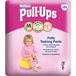 Huggies Pull Ups Girl M / 26 pcs