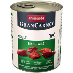 Animonda GranCarno Original Adult Beef/Wild Game 0.4 kg 6 pcs