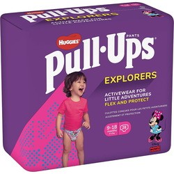 Huggies Pull Ups Explorers Girl 9-18 / 28 pcs