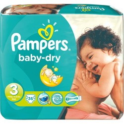 Pampers Active Baby-Dry 3 / 36 pcs