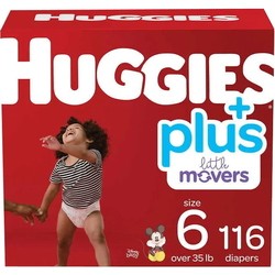 Huggies Little Movers Plus 6 / 116 pcs