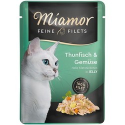 Miamor Fine Fillets in Jelly Tuna/Vegetables 0.1 kg 6 pcs