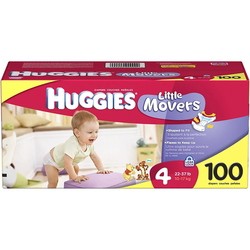 Huggies Little Movers 4 / 100 pcs