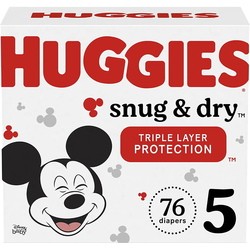 Huggies Snug and Dry 5 / 76 pcs