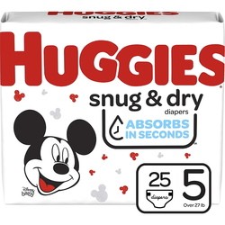 Huggies Snug and Dry 5 / 25 pcs