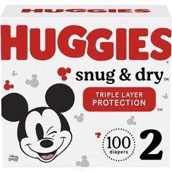 Huggies Snug and Dry 2 / 100 pcs