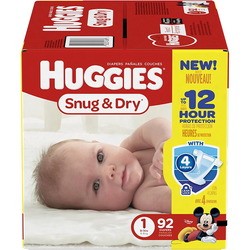 Huggies Snug and Dry 1 / 92 pcs