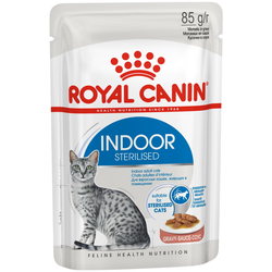 Royal Canin Indoor Sterilised Gravy Pouch 36 pcs