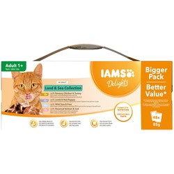 IAMS Delights Land&amp;Sea Collection In Gravy 48 pcs
