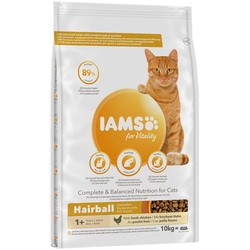 IAMS Vitality Hairball Adult/Senior Fresh Chicken 10 kg