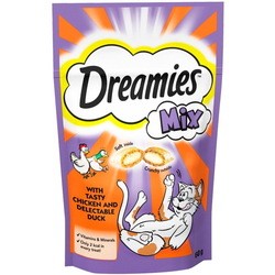 Dreamies Treats with Tasty Chicken and Duck Mix 8 pcs