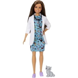 Barbie Pet Vet Brunette Doll With Medical GJL63