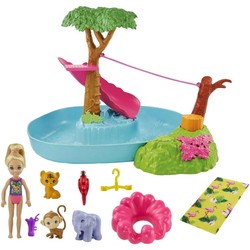 Barbie Lost Birthday Splashtastic Pool Surprise Playset GTM85