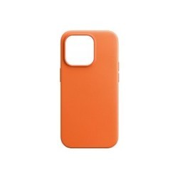 ArmorStandart Fake Leather Case for iPhone 14 Pro (оранжевый)