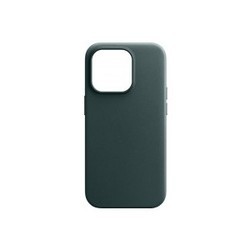 ArmorStandart Fake Leather Case for iPhone 14 Pro (зеленый)