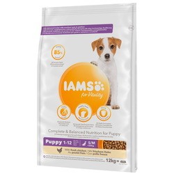 IAMS Vitality Puppy Small/Medium Breed Fresh Chicken 12 kg