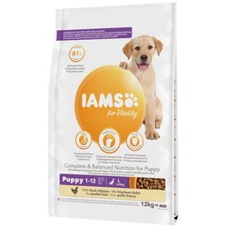 IAMS Vitality Puppy Large Breed Fresh Chicken 12 kg