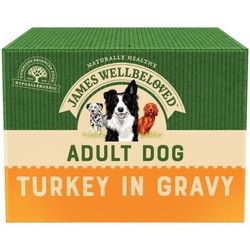 James Wellbeloved Adult Turkey in Gravy Pouches 40 pcs