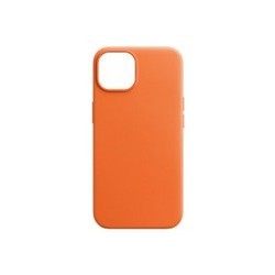 ArmorStandart Fake Leather Case for iPhone 14 (оранжевый)