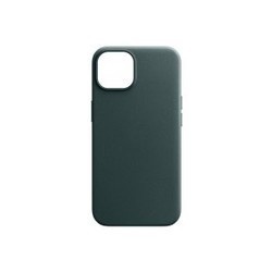 ArmorStandart Fake Leather Case for iPhone 14 (зеленый)