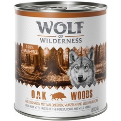 Wolf of Wilderness Oak Woods 0.8 kg 24 pcs