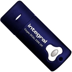 Integral Crypto Dual FIPS 197 Encrypted USB 3.0 32Gb