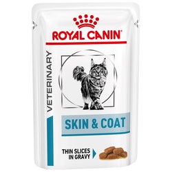 Royal Canin Skin and Coat Formula Pouch 48 pcs