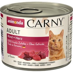 Animonda Adult Carny Beef/Heart 0.2 kg 24 pcs