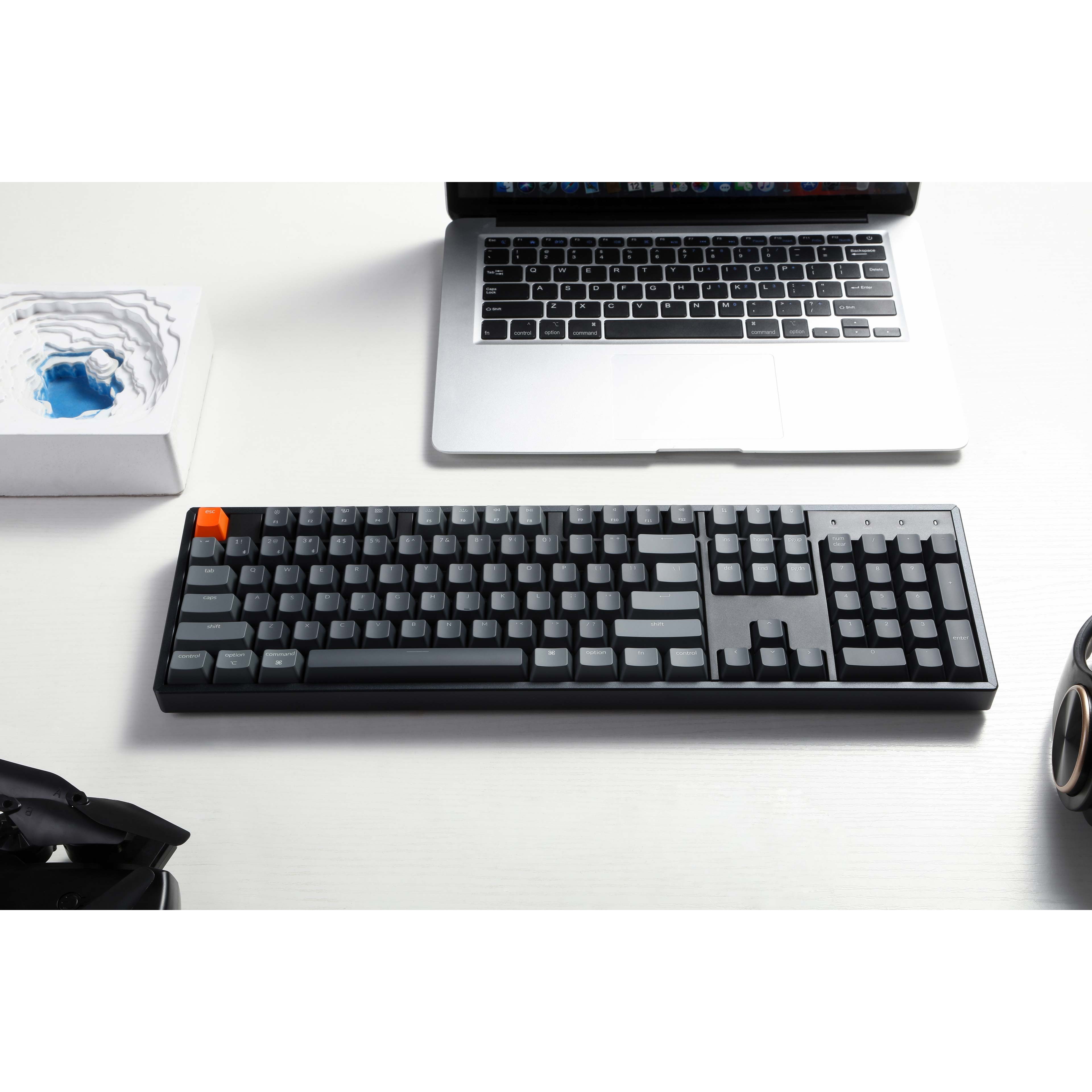 Keychron K10 RGB Backlit Aluminium Frame Gateron G Pro Blue Switch