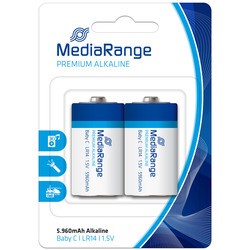 MediaRange Premium Alkaline 2xC