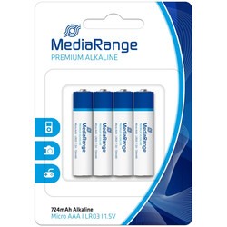 MediaRange Premium Alkaline 4xAAA