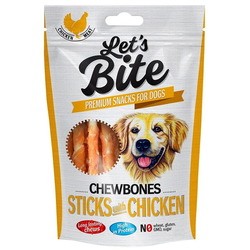 Brit Let's Bite Chewbones Sticks with Chicken 4 pcs