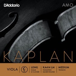 DAddario Kaplan Amo Single C Viola String Long Scale Medium