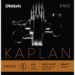 DAddario Kaplan Amo Single E Violin String 4/4 Heavy