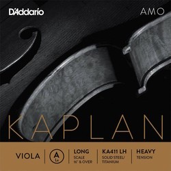 DAddario Kaplan Amo Single A Viola String Long Scale Heavy