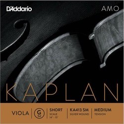 DAddario Kaplan Amo Single G Viola String Short Scale Medium