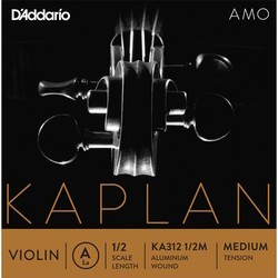 DAddario Kaplan Amo Single A Violin String 1/2 Medium