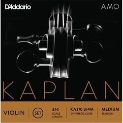 DAddario Kaplan Amo Violin String Set 3/4 Medium