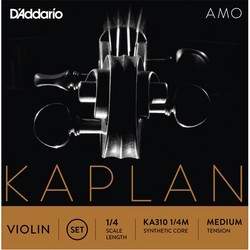 DAddario Kaplan Amo Violin String Set 1/4 Medium