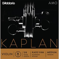 DAddario Kaplan Amo Single A Violin String 1/4 Medium