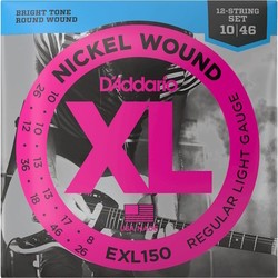 DAddario XL Nickel Wound 12-String 10-46