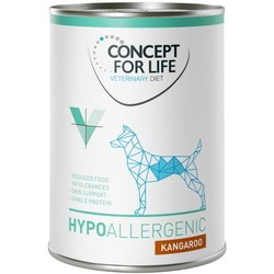 Concept for Life Veterinary Diet Dog Canned Hypoallergenic Kangaroo 12 pcs