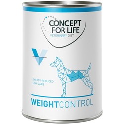 Concept for Life Veterinary Diet Dog Canned Weight Control 6 pcs