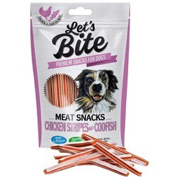 Brit Lets Bite Meat Snacks Chicken Stripes with Codfish 8 pcs