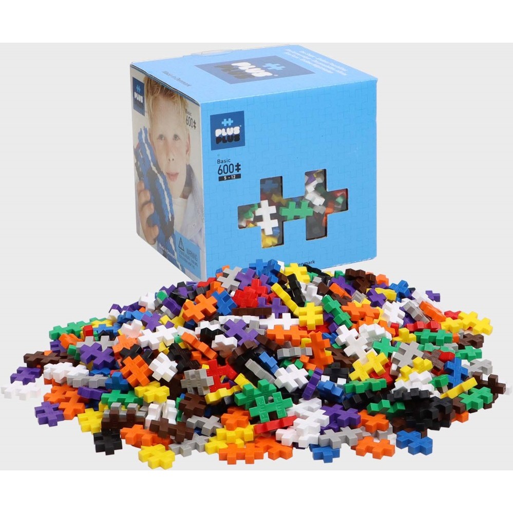 Plus-Plus Basic Color Mix (600 pieces) PP-3310