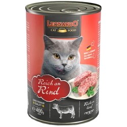 Leonardo Adult Canned with Beef 400 g 24 pcs