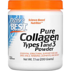 Doctors Best Pure Collagen Types 1 and 3 Powder 0.2 kg