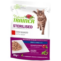 Trainer Adult Sterilised with Beef Pouch 85 g