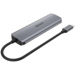Unitek uHUB P5+ 6-in-1 USB-C Hub with HDMI, 100W Power Delivery and Dual Card Reader