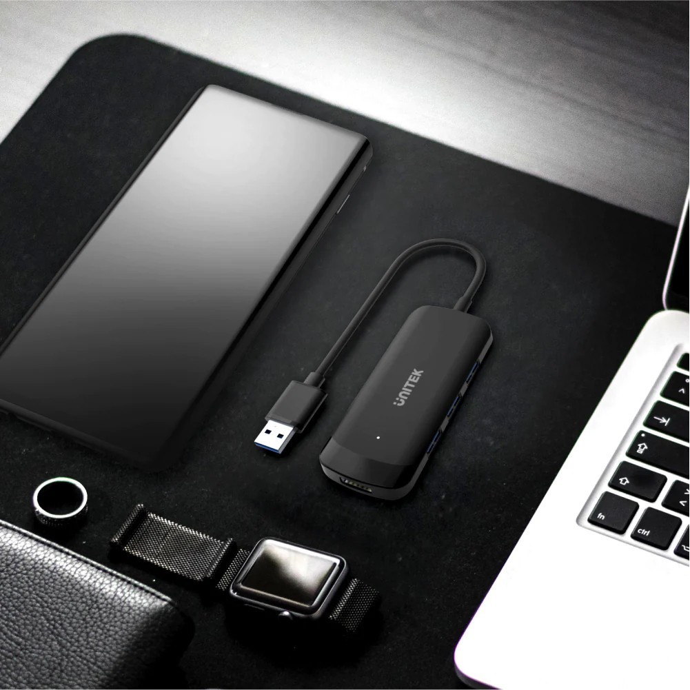 Unitek uHUB Q4 4 Ports Powered USB 3.0 Hub